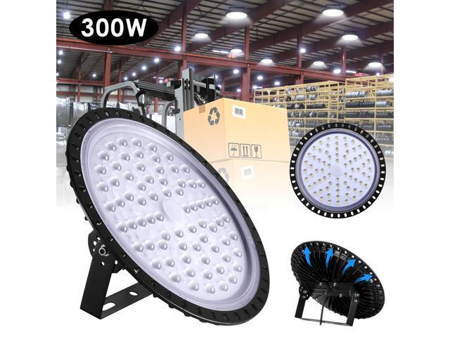 300W 200W 100W LED Floodlight High Bay Work Light Garage Factory Spot Lamp IP65 