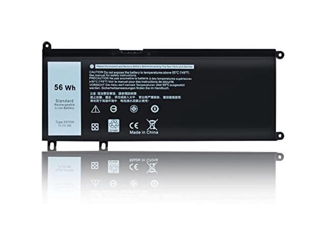 56Wh 33Ydh Laptop Battery For Dell Inspiron, 15.2V 56Wh 33Ydh Laptop  Battery For Dell Inspiron 17 7000, Dell Latitude 3490 3590 3580 3380 3480  Inspiron 7577 7786 7773 7586 G7 7588 G3 3579 3779 Ba