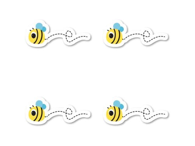 Bumble Bee Sticker Animal Stickers (4 Pack) - Laptop Stickers - 2.5 ...