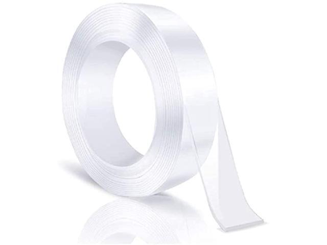 Double Sided Tape Heavy Duty 1 2in 10ft Acrylic Sticky Mounting Tape Clear Removable Strong Two Sided Adhesive For Sign Photo Poster Picture Mount Paste Items Craft Wall Mounting Newegg Com