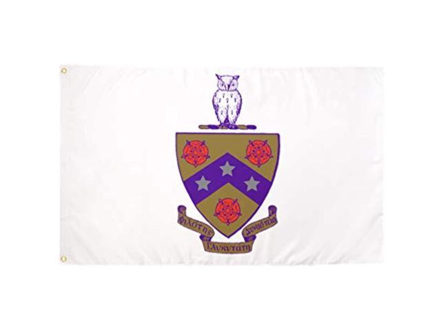Phi Gamma Delta Fiji Crest Fraternity Flag Greek Letter Banner Large 3 Feet X 5 Feet Sign Decor