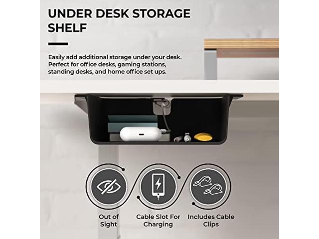 Under Desk Storage Shelf