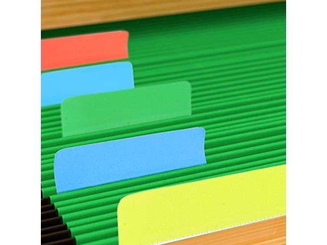 800 Pieces File Tabs Sticky Index Tabs Writable and Repositionable Filing Tabs Flags for Pages or Book Markers Reading Notes Classify Files 40