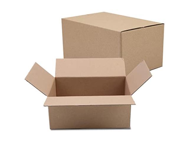 MESHA White Corrugated Mailing Box 9X6X4 Shipping Boxes Cardboard For Small Business Packaging Mailer 25PACK 