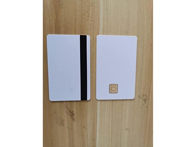 J2A040 Java JCOP Chip Cards JCOP21-40K Java Smart Card with 2 Track 8.4mm HICO Magnetic Stripe 1 Pack 