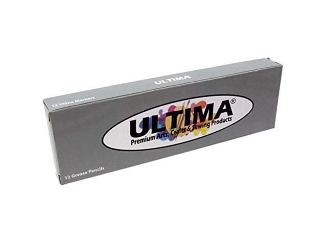 Ultima China Marker – Peel-Off Grease Pencil/Wax Pencil – Leaves Opaque,  Easy to Remove Markings on all Glazed, Non-Porous & Polished Surfaces