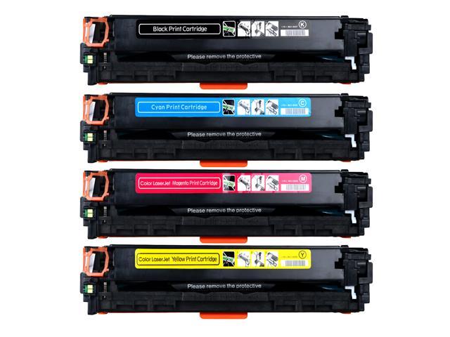Automatic Cursed Mona Lisa FDC 4-Pack Compatible Toner Cartridge Replacement for HP 131A CF210A 131X  CF210X Laserjet Pro 200 Color MFP M276nw M276n M251nw M251n M251 M276  CF211A CF212A CF213A (1Black 1Cyan 1Magenta 1Yellow ) - Newegg.com