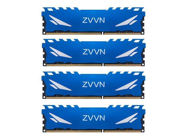 32GB (4 x 8GB) DDR3 2400 RAM (PC3 19200) Blue Desktop Memory Model 240-Pin ZVVN 3U8H24C11ZVT0L04