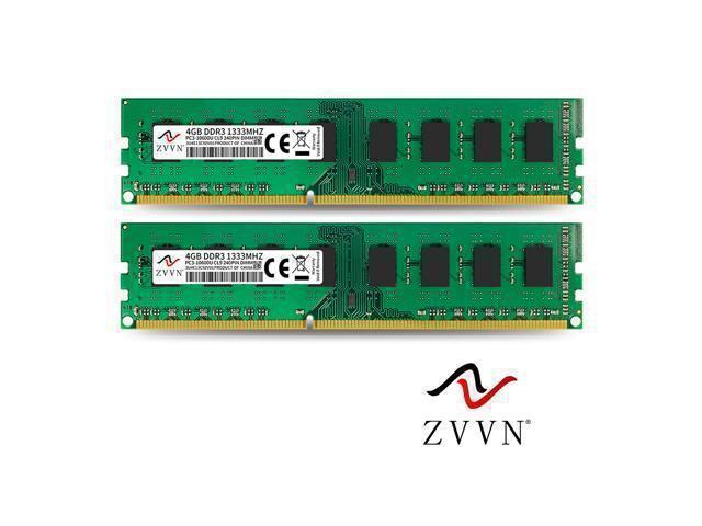 8GB 2x 4GB PC3-10600 DDR3 1333 MHz Desktop Memory RAM Gateway® Desktop Sx2855-Ub12P, Sx2850-Ub10P Sx2855-Ur10P - A69