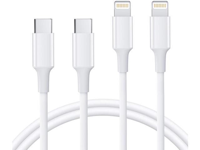 USB C to Lightning Cable 2Pack 3FT [Apple MFi Certified] iPhone 11 Lightning to USB-C Fast Charging Cable Compatible iPhone 12 11/11 Pro/11 Pro Max/X/XS/XR/XS Max/8/8 Plus, Supports Power Delivery