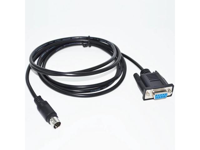 RS232 DB9 D-SUB9PIN FEMALE TO MINI DIN 8P MD8PIN MALE ADAPTER CONVERTER ...