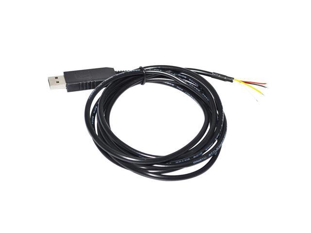 FT232RL USB UART TTL 5V TO 4 CORE 4PIN WE WIRE END OPEN CABLE