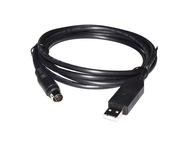 FT232RL USB TO MINI DIN 8 PIN MD8 MALE ADAPTER RS232 SERIAL COMMUNICATION  CABLE FOR MUSIC SEQUENCER HOST PORT TO PC 