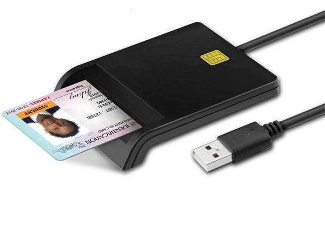 agitation stressende Sinewi USB Smart Card Reader DOD Military Access CAC Card Reader ID Card/CAC/SD/Micro  SD(TF)/SIM/IC Bank Card Reader,Compatible with Windows XP/Vista/7/8/10, Mac  OS 10.6-10.10 and Linux. (Small) Card Readers - Newegg.com