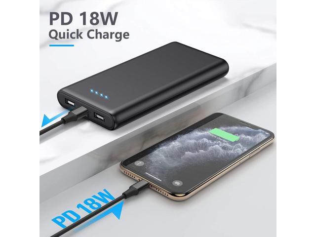  18W PD USB C Portable Charger Power Bank 26800mAh