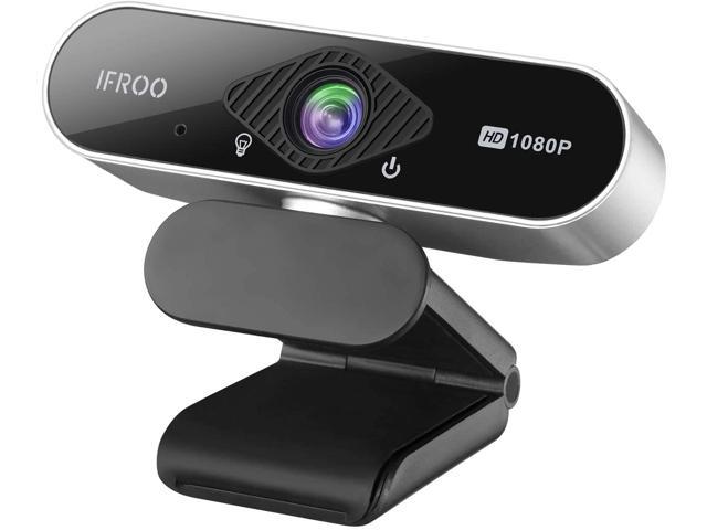 Plug and Play 1080P Webcam with Microphone Full HD 1080P Computer Webcam for Video Conferencing Online Teaching Live Streaming Compatible with Desktop and Laptop