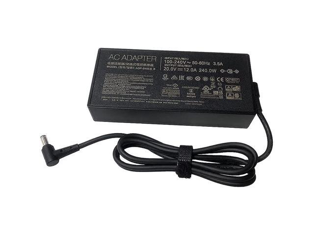 New Compatible With ASUS ADP-240EB B 20V 12A 240W 6.0 X 3.7mm AC ...