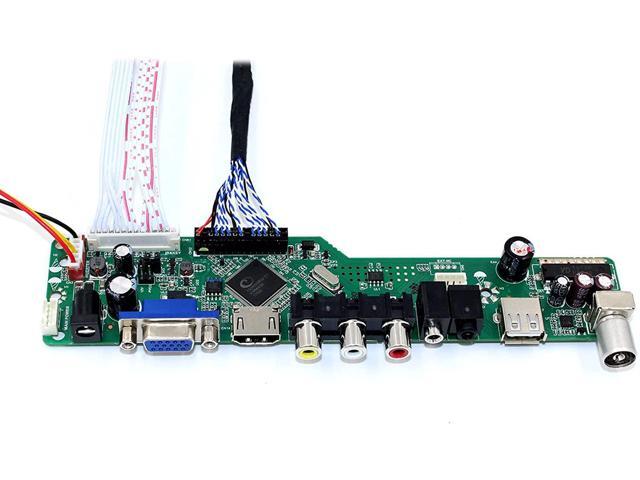 LCD LED controller board kit HDMI VGA CVBS for LTN154MT02 1680X1050 Panel Screen 