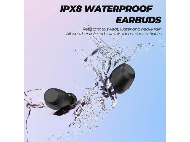 Wireless Earbuds Active Noise Cancelling, NyPots A10 ANC Bluetooth Earbuds  Wireless Charging, Transparent Mode Headphones, IPX8 Waterproof Earphone,  