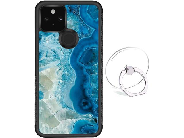 For Google Pixel 5 Clear Case Hybrid Flexible Rubber Silicone Soft TPU Cover 
