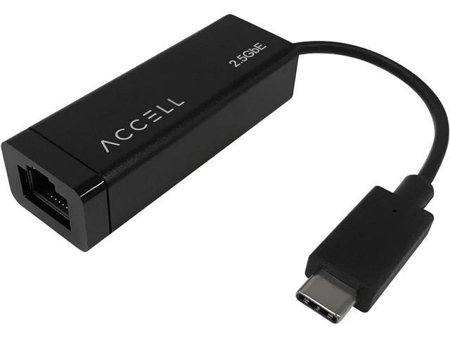 Designed for Surface] Cable Matters 2.5Gbps USB-C to Ethernet Adapter (USB-C  to Network Adapter, 2.5g Ethernet to USB-C Adapter) in Black