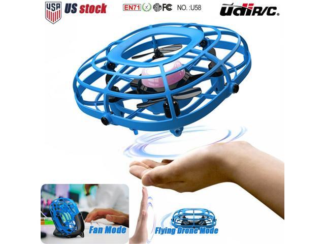 Flying Ball Drone Hand Operated Mini Drone Fan Toys for Girls Boys Gift