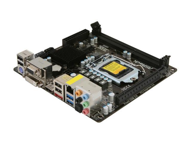 verfrommeld slachtoffers gevaarlijk Used - Like New: ASRock B75M-ITX LGA 1155 Intel B75 HDMI SATA 6Gb/s USB 3.0 Mini  ITX Intel Motherboard - Newegg.com