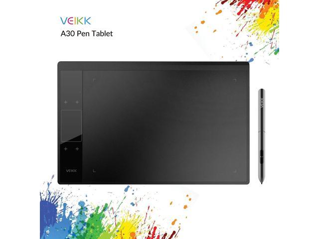 Veikk A50  Drawing Tablet 10x6"  8192 Levels Battery free pen 