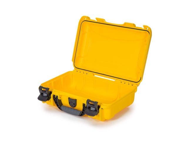 Nanuk 909 Waterproof TSA Safe case for Glock, 1911, SIG, Ruger, and MORE Nanuk 909 Case - Empty Yellow