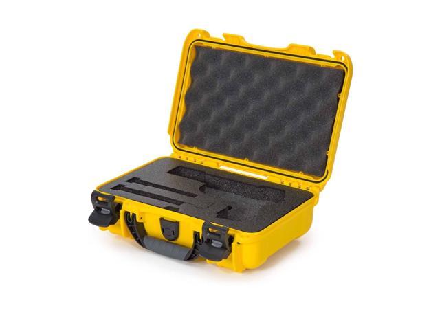 Nanuk 909 Waterproof TSA Safe case for Glock, 1911, SIG, Ruger, and MORE Nanuk 909 Case - Precut Pistol Foam Yellow