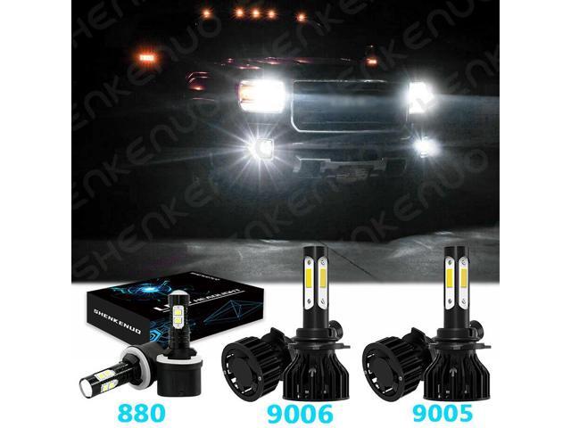 Combo 9005 9006 High Low LED Headlights Bulbs For GMC Sierra Yukon XL 1500 2500 Combo 9005 9006 High Low LED Headlights Bulbs For GMC Sierra Yukon XL 1500 2500