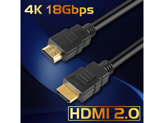 Mindpure High Speed HDMI 2.0 Cable, 4K @60Hz, 18Gbps, Multiple Lengths