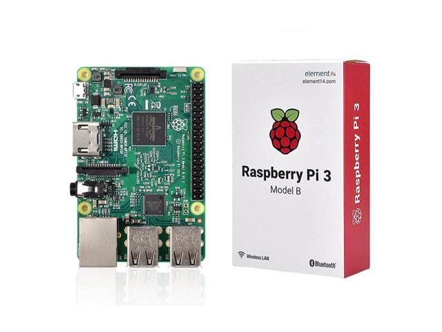 Adeept Raspberry Pi 3 Model B 2016 Quad Core 64 Bit 1GB WiFi Bluetooth 