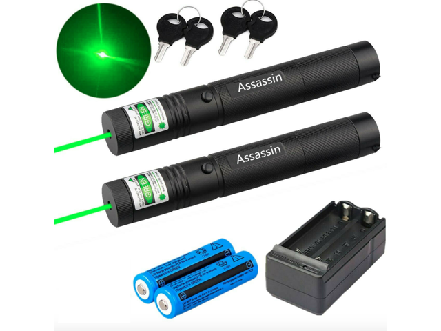 Rechargeable 990mile 532nm Green Laser Pointer Pen Light Star Beam Amazing Lazer 