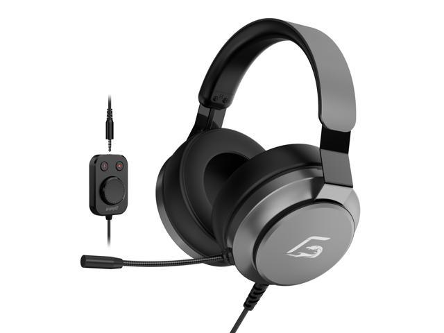 Iforgame G300 Gaming Headset for PS4, Xbox One, PC Headset with 7.1 Surround Sound, Noise Cancelling Over Ear Headphones with Mic, Compatible with PC, Mac, Laptop and More