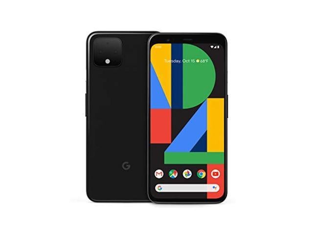 Google Pixel 4 - Just Black - 64GB - Unlocked (GA01187-US