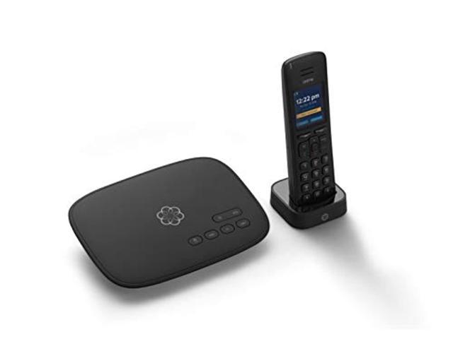 Ooma Telo VoIP Free Internet Home Phone Service and HD3 Handset. Affordable landline replacement. Unlimited nationwide calling. Low international rates. Answering machine. Option to block R (TELO1HD3)
