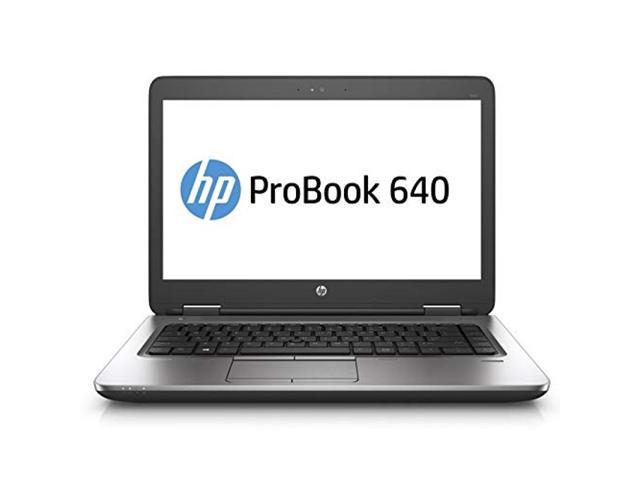 HP ProBook 640 G2 Laptop, 14" HD Display, Intel Core i5-6300U Upto 3.0GHz, 8GB RAM, 256GB NVMe SSD,, DisplayPort, Wi-Fi, Bluetooth, Windows 10 Pro (Renewed)