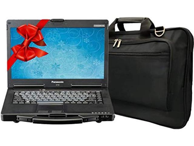 Panasonic Toughbook CF-53 Laptop PC, Intel i5-2520M 2.5GHz, 16GB RAM, 1TB SSD, Windows 10, Touchscreen, Laptop Bag (Renewed)