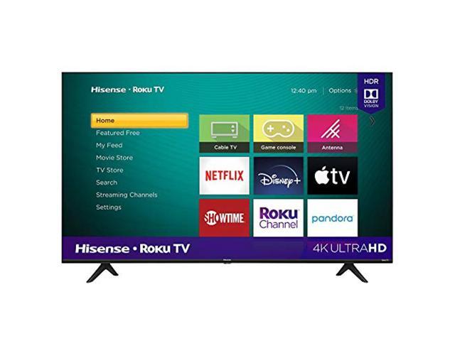 2020 Hisense 43R6090G 43-Inch Roku 4K ULED Smart TV with Alexa Compatibility 