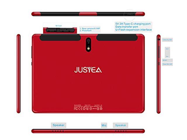 Tablet 10.1 inch Android 10.0 JUSYEA J5-W Tablets Ultra-Portable 