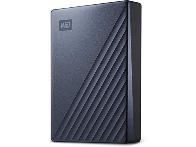 WD 5TB My Passport Ultra Blue Portable External Hard Drive HDD, USB-C and USB 3.1 Compatible - WDBFTM0050BBL-WESN