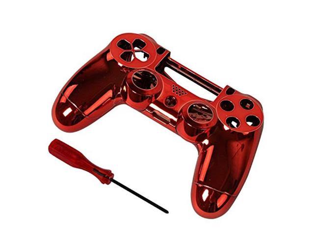 Timorn Replacement Chrome Plating Housing Shell Parts Case Kit Cover For Ps4 Controller Dualshock 4 Red Newegg Com