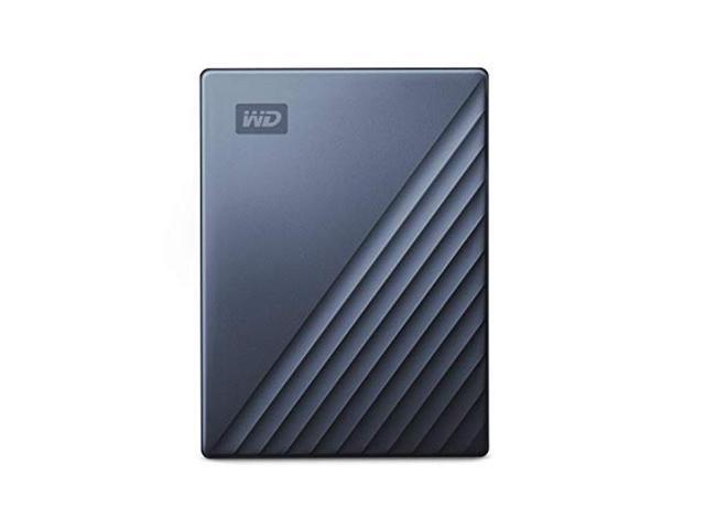 WD 4TB My Passport Ultra Blue Portable External Hard Drive HDD, USB-C and USB 3.1 Compatible - WDBFTM0040BBL-WESN