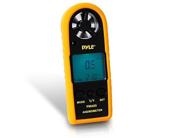 Digital Anemometer with Thermometer Wind Speed Meter Temperature Measure Gauge 