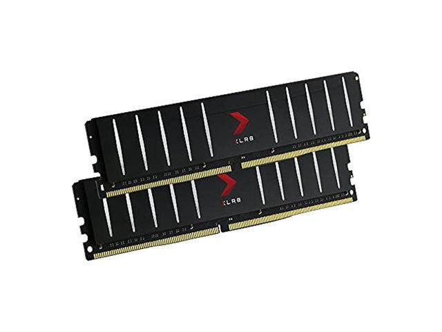 PNY - PNY XLR8 - 16Go (2x 8Go) DDR4 3200 MHz CL16 - Noir/Rouge - RAM PC -  Rue du Commerce