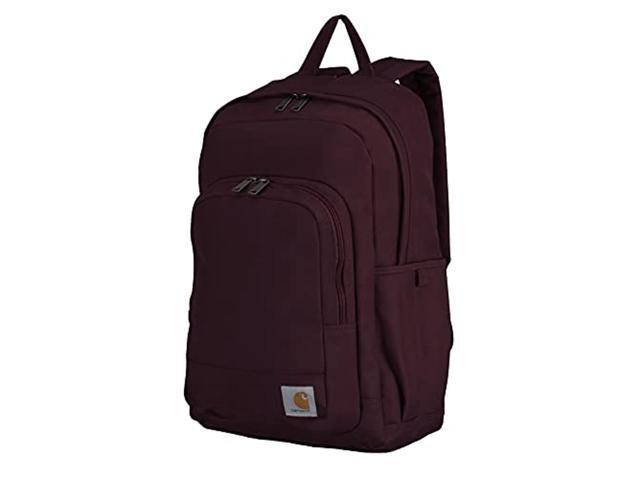 Work and School Carhartt Unisex Adult Essentials Backpack with 17-Inch Laptop Sleeve for Travel One Size Burgundy 