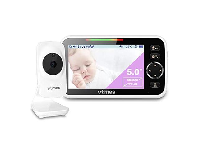 Baby Monitor ,Vtimes Video Baby Monitor with Camera and Audio No WiFi 5