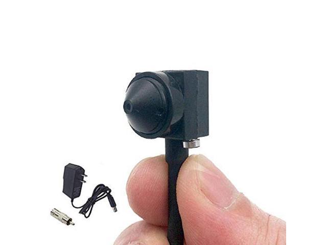 Zoter® 1000tvl Micro Mini cachée Audio Vidéo Couleur BNC AV Petite espion CCTV Caméra de sécurité avec bloc dalimentation DC 5 V 1 A 