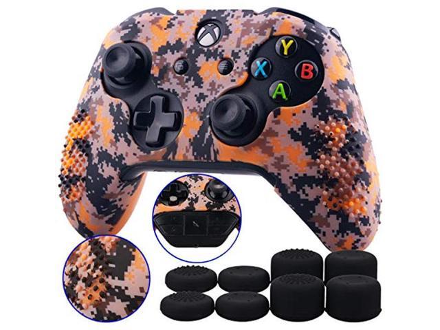 Spray-Painting 9CDeer 1 Piece of Silicone Water Transfer Protective Sleeve Case Cover Skin 8 Thumb Grips Analog Caps for PS3 Controller 